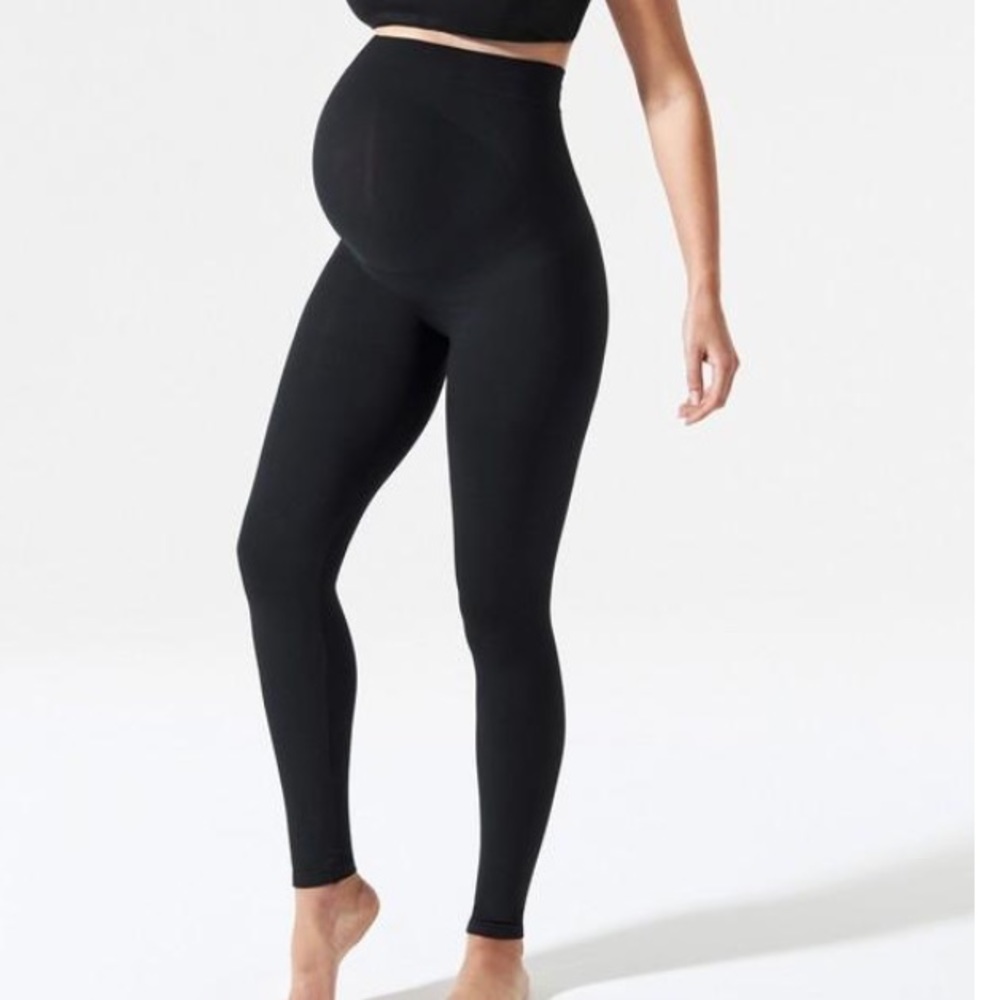 Blanqi black maternity leggings :)